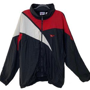 Vintage 1990s Reebok Zip Up Windbreaker Jacket